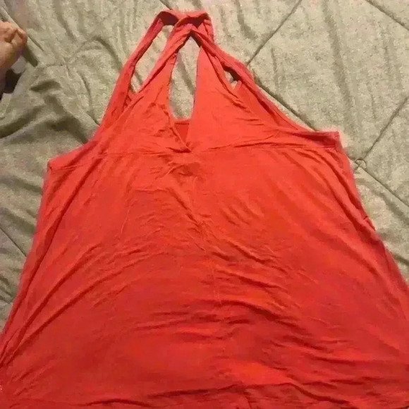 PL Movement PINK LOTUS Coral Workout‎ Crossback Tank XL - Picture 2 of 6